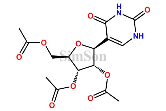2`,3`,5`-Tri-O-acetylpseudouridine