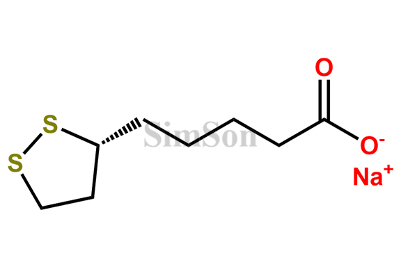 Sodium(R)-5-(1,2-dithiolan-3-yl)pentanoate