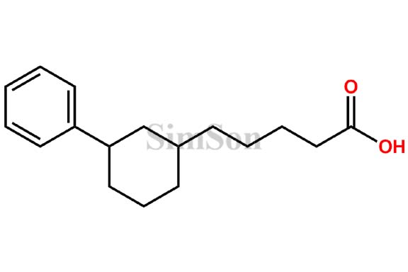 5-(3-phenylcyclohexyl)pentanoic acid