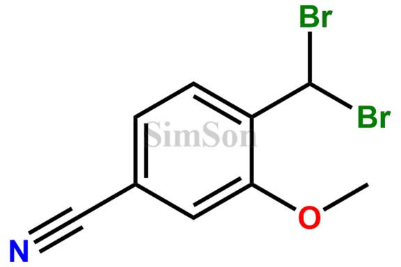 3-Methoxy-4-dibromomethylbenzonitrile