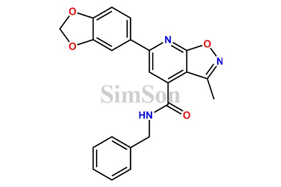 6-(benzo[d][1,3]dioxol-5-yl)-N-benzyl-3-methylisoxazolo[5,4-b]pyridine-4-carboxamide