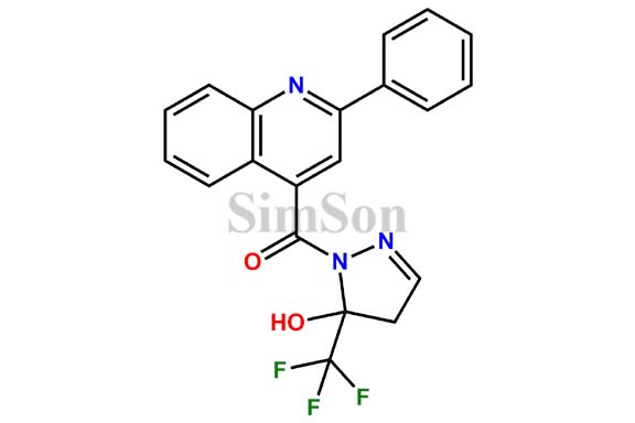 [4,5-Dihydro-5-hydroxy-5-(trifluoromethyl)-1H-pyrazol-1-yl](2-phenyl-4-quinolinyl)methanone