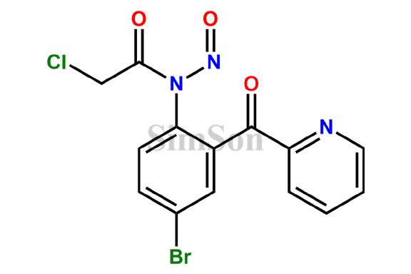 N-(4-bromo-2-picolinoylphenyl)-2-chloro-N-nitrosoacetamide