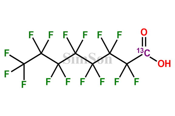 Pentadecafluorooctanoic Acid-13C