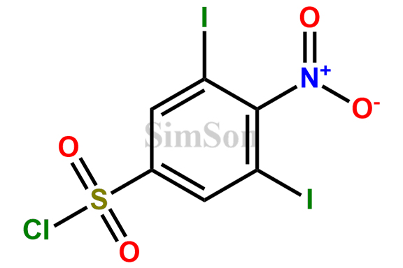 3,5-Diiodo-4-Nitrobenzenesulfonyl Chloride