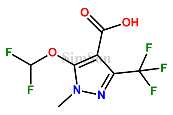 5-(Difluoromethoxy)-1-Methyl-3-(Trifluoromethyl)-1H-Pyrazole-4-Carboxylic Acid