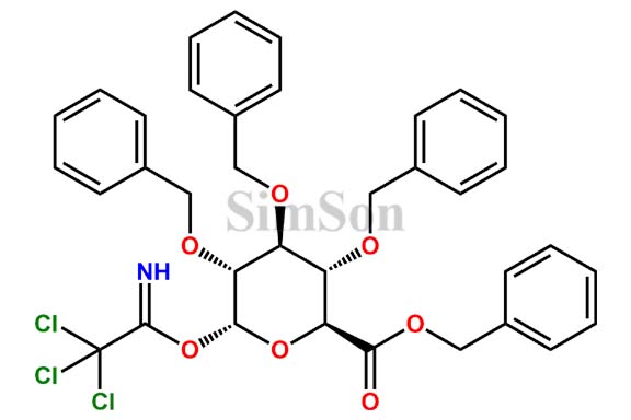 (2S,3S,4S,5R,6R)-benzyl 3,4,5-tris(benzyloxy)-6-(2,2,2-trichloro-1-iminoethoxy)tetrahydro-2H-pyran-2-carboxylate