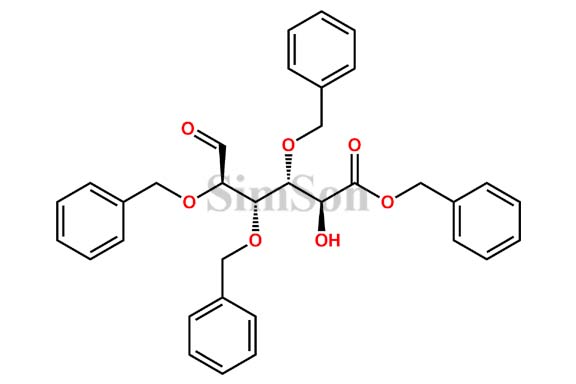 (2S,3R,4S,5R)-benzyl 3,4,5-tris(benzyloxy)-2-hydroxy-6-oxohexanoate