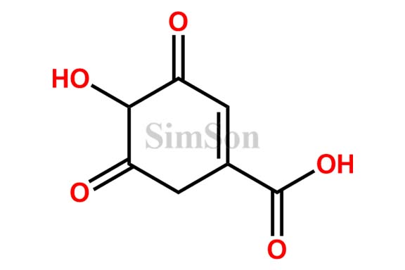 4-hydroxy-3,5-dioxocyclohex-1-enecarboxylic acid