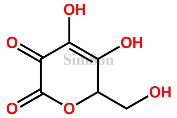 3,4-dihydroxy-5-hydroxymethyl-2-oxo-3-penten-5-olide