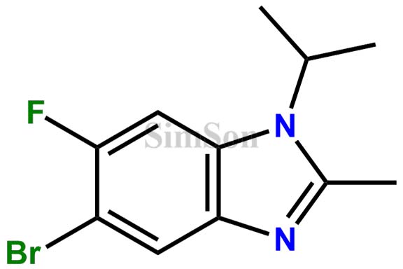 5-Bromo-6-fluoro-2-methyl-1-(1-methylethyl)-1H-benzimidazole