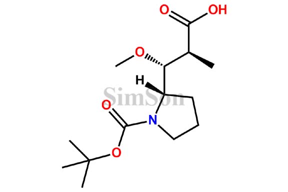 (AlphaS,BetaR,2S)-1-[(1,1-Dimethylethoxy)Carbonyl]-Beta-Methoxy-Alpha-Methyl-2-Pyrrolidinepropanoic Acid