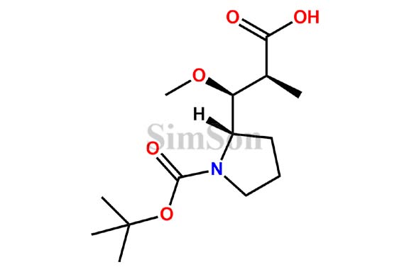 (AlphaS,BetaS,2S)-1-[(1,1-Dimethylethoxy)Carbonyl]-Beta-Methoxy-Alpha-Methyl-2-Pyrrolidinepropanoic Acid