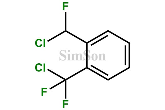 1-(chlorodifluoromethyl)-2-(chlorofluoromethyl)benzene