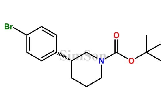 1,1-Dimethylethyl (3R)-3-(4-bromophenyl)-1-piperidinecarboxylate