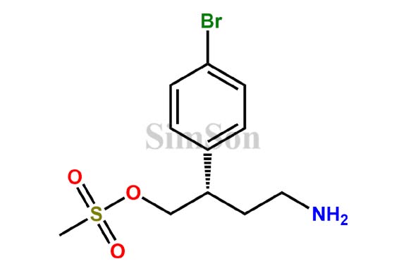 (S)-4-Amino-2-(4-Bromophenyl)Butyl Methanesulfonate