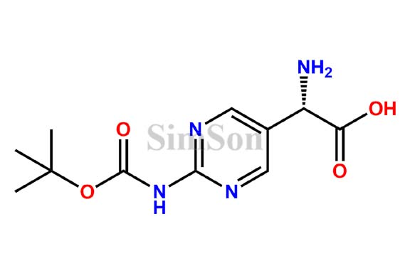 (S)-2-Amino-2-(2-((Tert-Butoxycarbonyl)Amino)Pyrimidin-5-yl)Acetic Acid