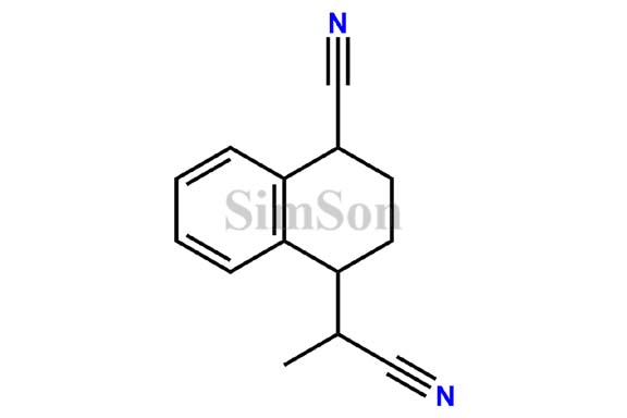 2-[1-(4-Cyano-1,2,3,4-tetrahydronaphthyl)]propanenitrile