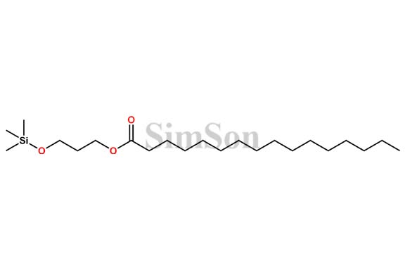 3-[(Trimethylsilyl)oxy]propyl hexadecanoate