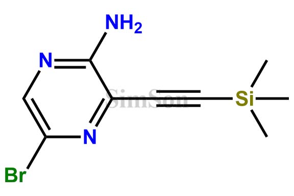 5-Bromo-3-[2-(Trimethylsilyl)Ethynyl]-2-Pyrazinamine