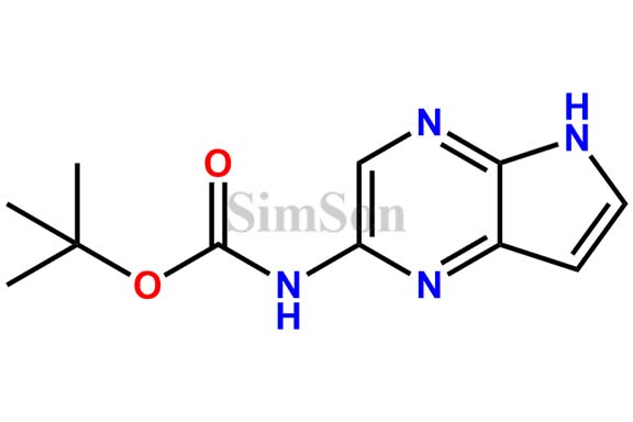 Tert-Butyl (5H-Pyrrolo[2,3-b]Pyrazin-2-yl)Carbamate
