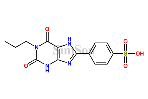 4-(2,3,6,7-Tetrahydro-2,6-Dioxo-1-Propyl-1H-Purin-8-yl)-Benzenesulfonic Acid