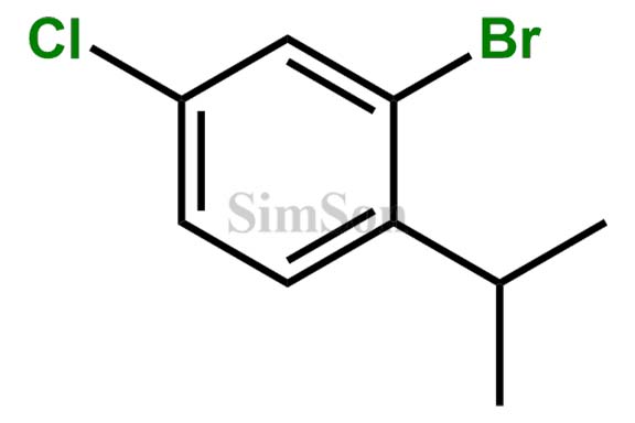 2-Bromo-4-chloro-1-(propan-2-yl)benzene