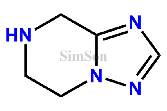 5,6,7,8-Tetrahydro-(1,2,4)triazolo(1,5-a)pyrazine