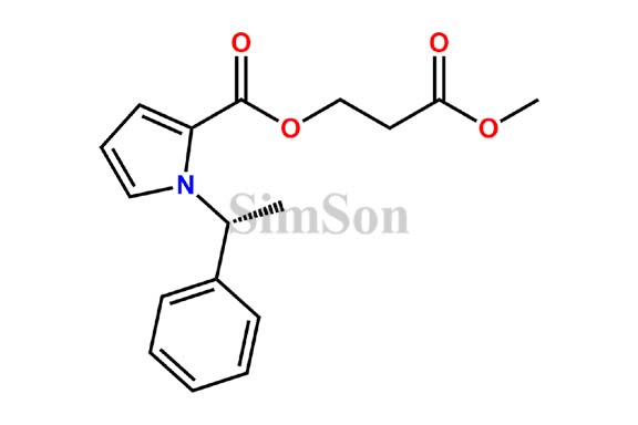(R)-3-Methoxy-3-oxopropyl 1-(1-phenylethyl)-1H-pyrrole-2-carboxylate