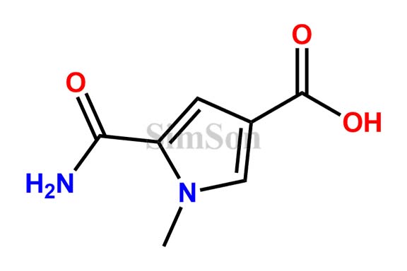 5-Carbamoyl-1-methyl-1H-pyrrole-3-carboxylic acid