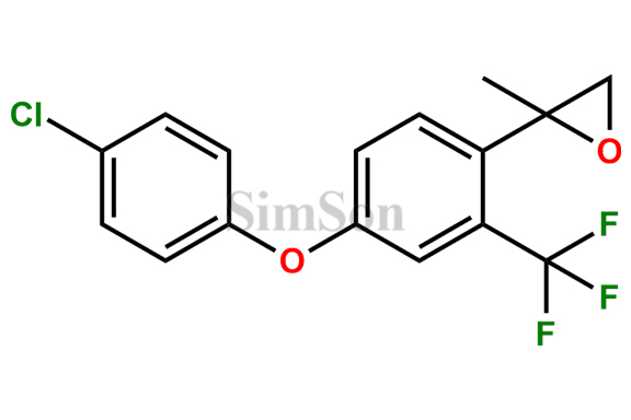 2-(4-(4-Chlorophenoxy)-2-(trifluoromethyl)phenyl)-2-methyloxirane