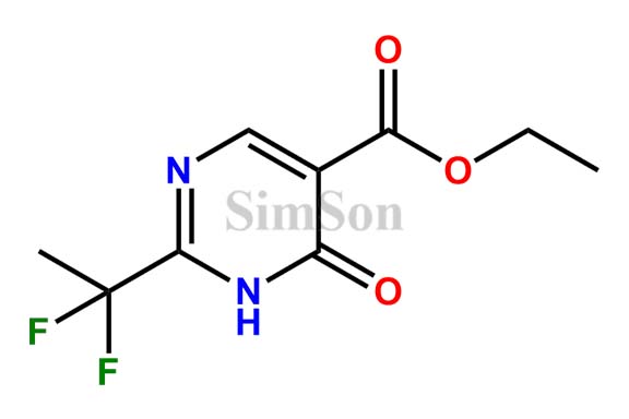 Ethyl 2-(1,1-difluoroethyl)-6-oxo-1,6-dihydropyrimidine-5-carboxylate
