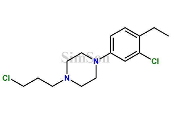 1-(3-Chloro-4-ethylphenyl)-4-(3-chloropropyl) piperazine