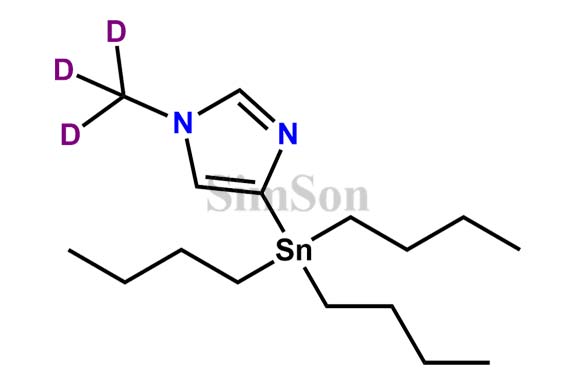 1-(methyl D3)-4-(tributylstannyl)-1H-imidazole