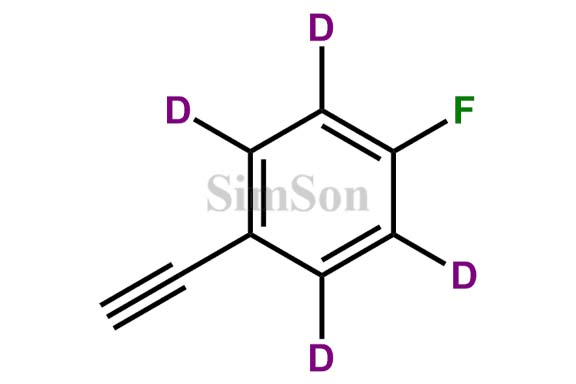 1-Ethynyl-4-fluorobenzene-2,3,5,6 D4