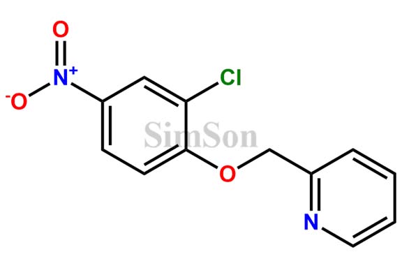 2-((2-Chloro-4-nitrophenoxy)methyl)pyridine