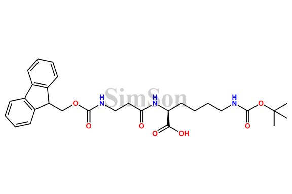 Fmoc-beta-Ala-Lys(Boc)-OH