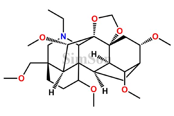 (2R,3R,6S,8R,12R,16S,20R,21S)-14-ethyl-4,6,19,21-tetramethoxy-16-(methoxymethyl)-9,11-dioxa-14-azaheptacyclo[10.7.2.12,5.01,13.03,8.08,12.016,20]docosane