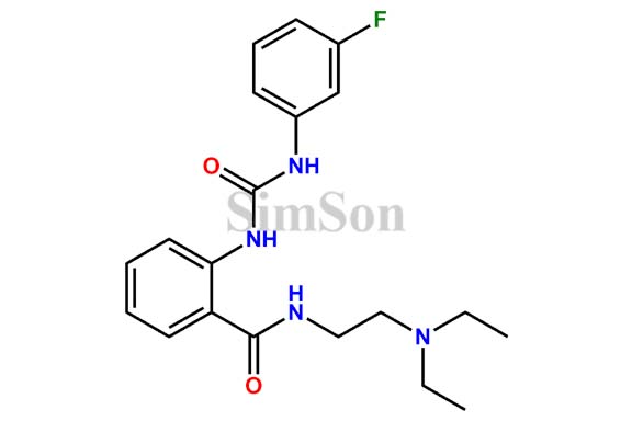 N-(2-(Diethylamino)ethyl)-2-(3-(3-fluorophenyl)ureido)benzamide