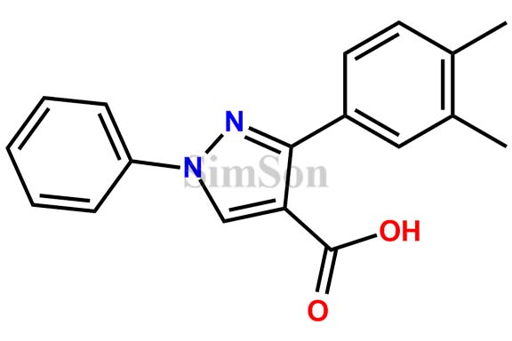 3-(3,4-Dimethylphenyl)-1-phenyl-1H-pyrazole-4-carboxylic acid