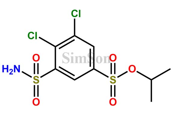 Isopropyl 3,4-dichloro-5-sulfamoylbenzenesulfonate