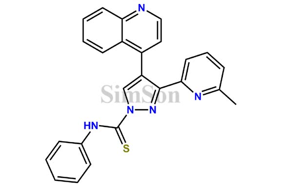 3-(6-Methylpyridin-2-yl)-N-phenyl-4-(quinolin-4-yl)-1H-pyrazole-1-carbothioamide