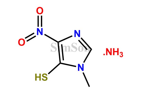 1-methyl-4-nitro-1H-imidazole-5-thiol,ammonia