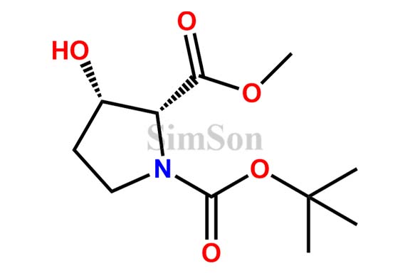 1-(tert-Butyl) 2-methyl (2R,3S)-3-hydroxypyrrolidine-1,2-dicarboxylate
