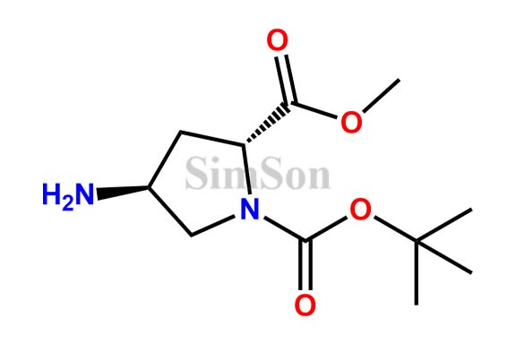 (2R,4S)-1-tert-Butyl 2-methyl 4-aminopyrrolidine-1,2-dicarboxylate