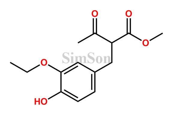 2-(3-Ethoxy-4-hydroxy-benzyl)-3-oxo-butyric acid methyl ester