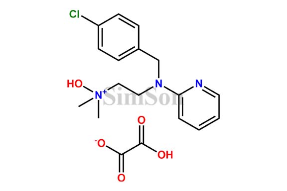 N-(2-((4-chlorobenzyl)(pyridin-2-yl)amino)ethyl)-N,N-dimethylhydroxylammonium carboxyformate