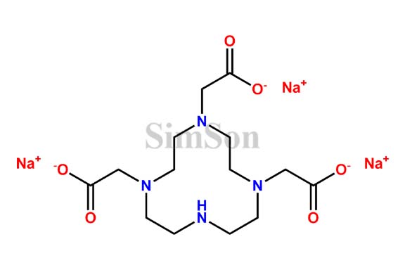 Trisodium 1,4,7,10-tetraazacyclododecane-1,4,7-triacetate