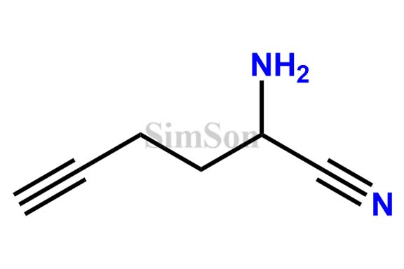 2-Aminohex-5-ynenitrile