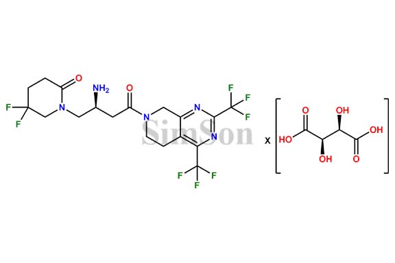 Gemigliptin (2R,3R)-2,3-dihydroxybutanedioate